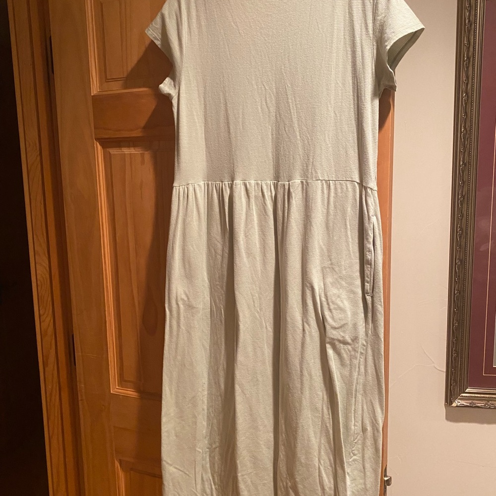 Patagonia Light green dress super soft cotton with pockets - Picture 4 of 8